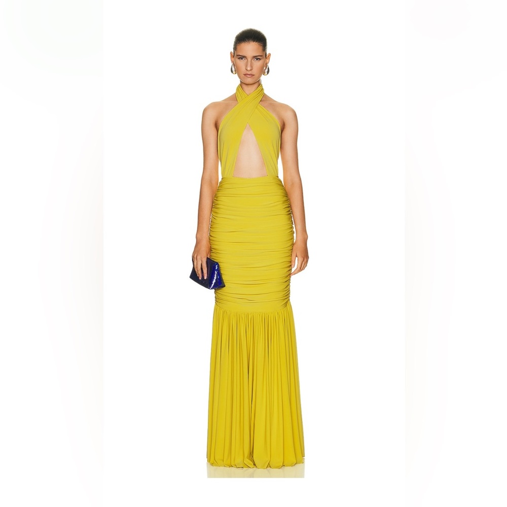 Norma Kamali Fishtail Dress